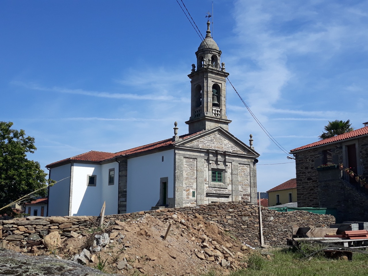 Iglesia de Santa Eulalia de Arca en O Pedrouzo