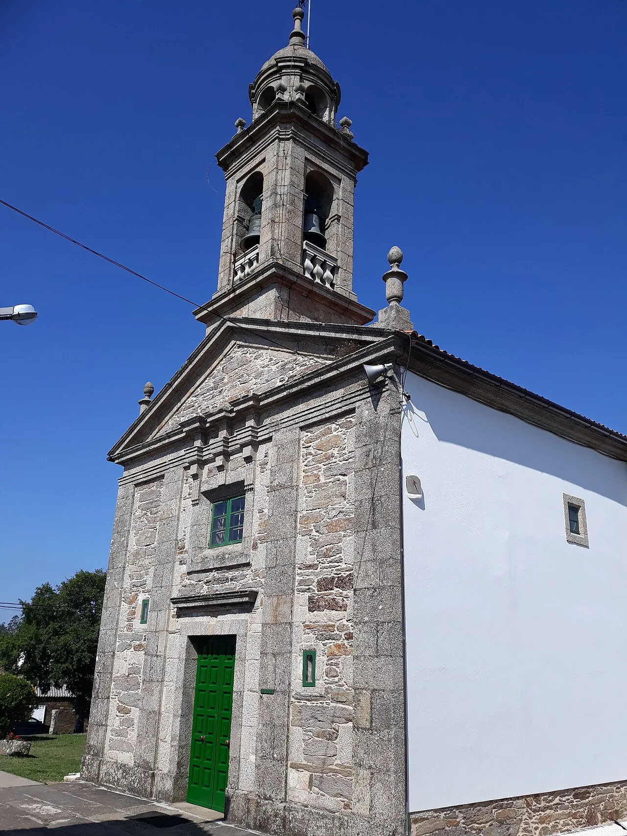 Otro ángulo de Santa Eulalia de Arca, O Pedrouzo
