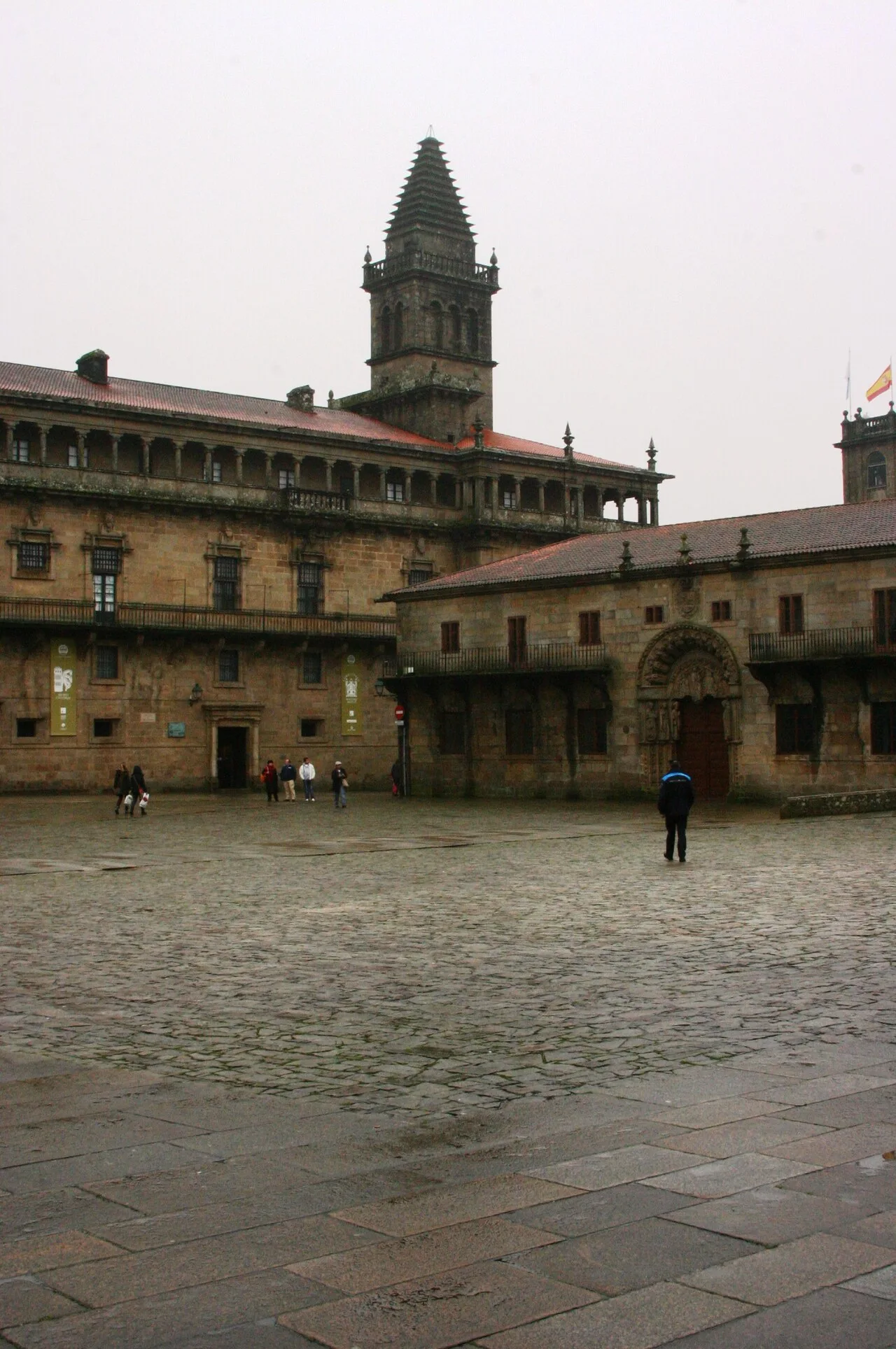 Plaza del Obradoiro y pazo de Raxoi, Santiago